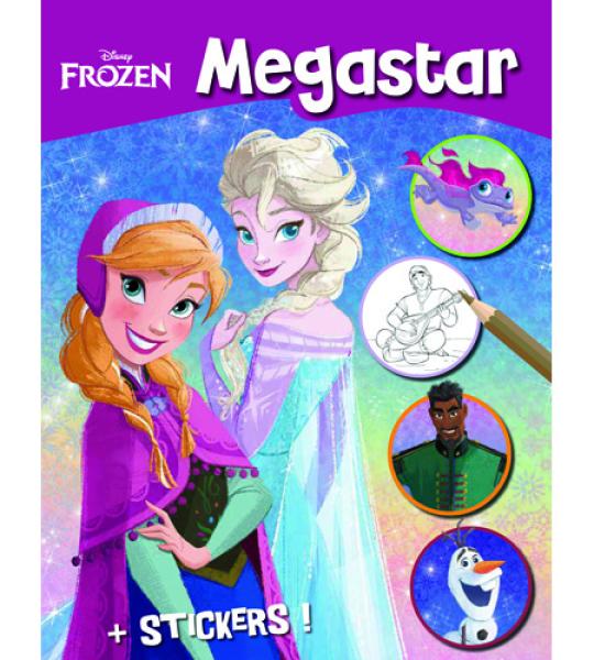 MEGA COLOURING BOOK 128 PGS - FROZEN
