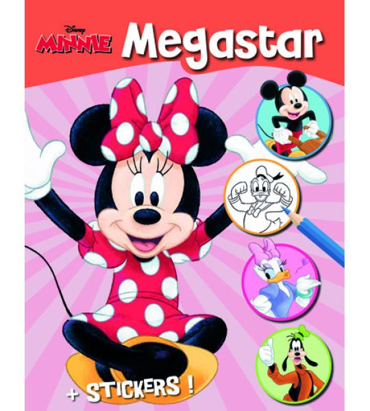 MEGA COLOURING BOOK 128 PGS - MINNIE