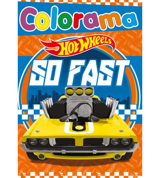 COLOURING BOOK 48 PGS - HOT WHEELS