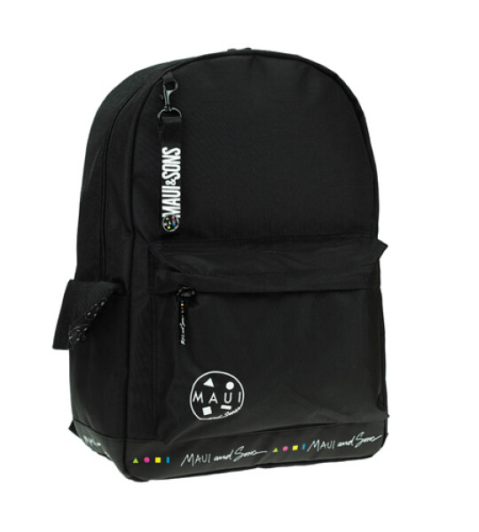 MAUI & SONS OVAL BACKPACK-BLACK