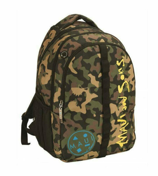 MAUI & SONS CAMOUFLAGE BACKPACK