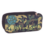 MAUI & SONS CAMOFLAGE OVAL PENCIL CASE