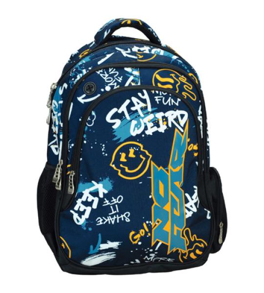 NO FEAR OVAL BACKPACK - STAY WEIRD