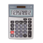 CALCULATOR -12 DIGITS 146X103MM SILVER