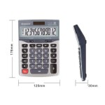 CALCULATOR -12 DIGITS 176X125MM