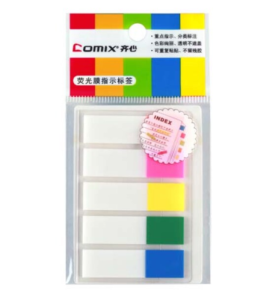 STICKY TABS FLUORESCENT 20SHEE