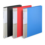 DISPLAY BOOK A4 X 10 POCKETS ASSTD