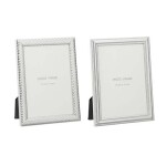 SILVER PHOTO FRAME 17 X 22 CM (15 X 20)