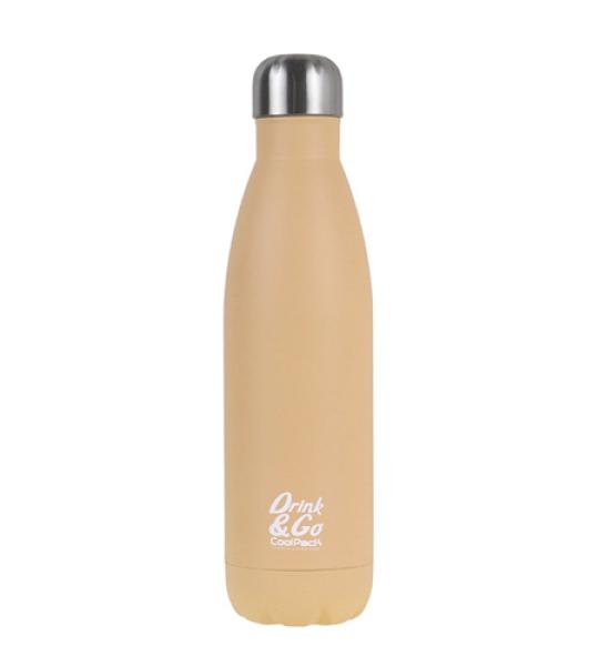 STAINLESS STEEL WATER BOTTLE - ORANGE