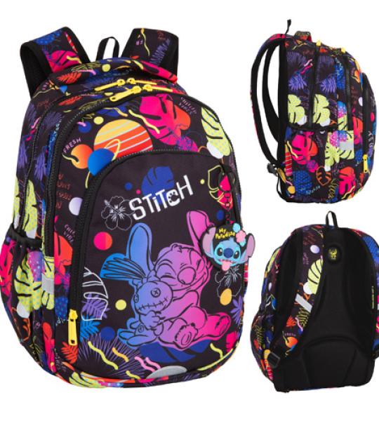 STITCH BLACK BACKPACK PRIME 3 ZIP 16INCH