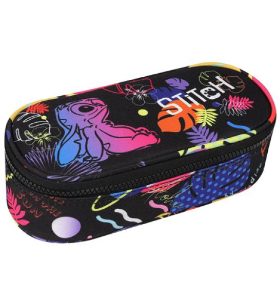 STITCH BLACK PENCIL CASE CAMPUS OVAL 1 Z