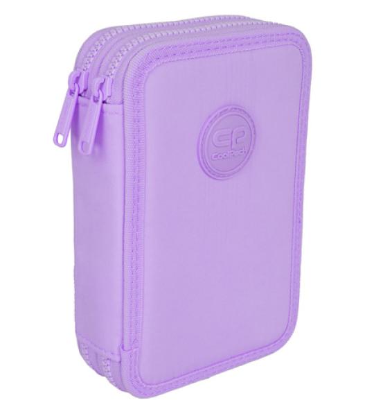DOUBLE DECKER PENCIL CASE - PURPLE