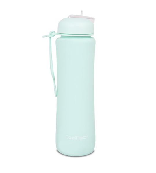 WATER BOTTLE SILICONE - POWDER MINT