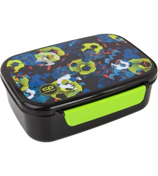 LUNCH BOX WITH DIVIDER 765ML - FOOTBALL
