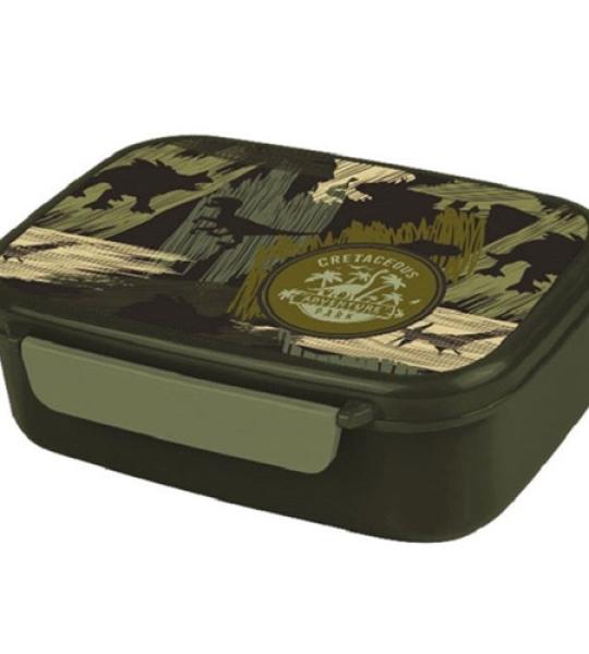 LUNCH BOX WITH DIVIDER 765ML - DINOSAUR