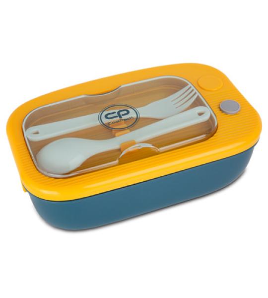 LUNCH BOX SNACK WITH CUTLERY - 1100ML