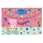 PEPPA PIG BUTTON ENVELOPE A4