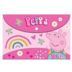 PEPPA PIG BUTTON ENVELOPE A4