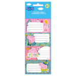 PEPPA PIG NAME LABELS 20PCS 5 SHEETS