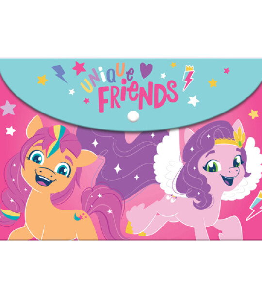 MY LITTLE PONY BUTTON ENVELOPE A4