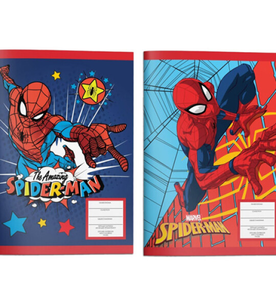 SPIDERMAN EXERCISE BOOK 2 DESIGNS