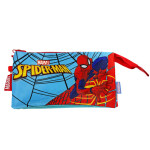 SPIDERMAN PENCIL CASE 22.5X11.5CM 3CASES