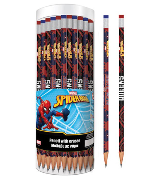 SPIDERMAN PENCIL WITH ERASER