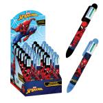 SPIDERMAN BALL PEN 6 COLOURS DISPLAY X24