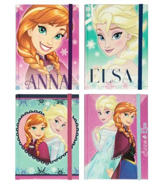 FROZEN NOTEPAD WITH ELASTIC