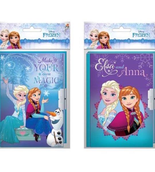FROZEN DIARY WITH LOCK