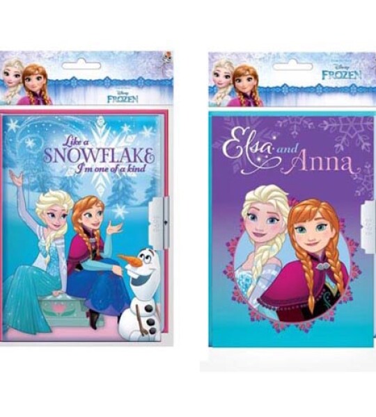 FROZEN DIARY WITH LOCK