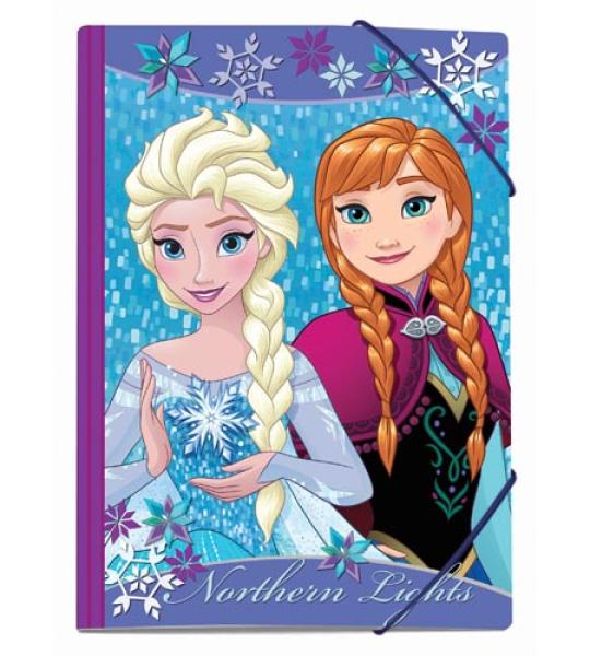 FROZEN ELASTICATED PAPER FOLDER