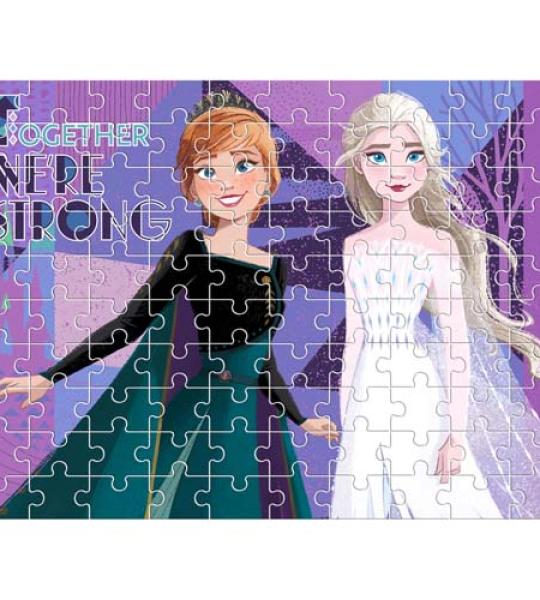 FROZEN PUZZLE 100PCS 49X36CM