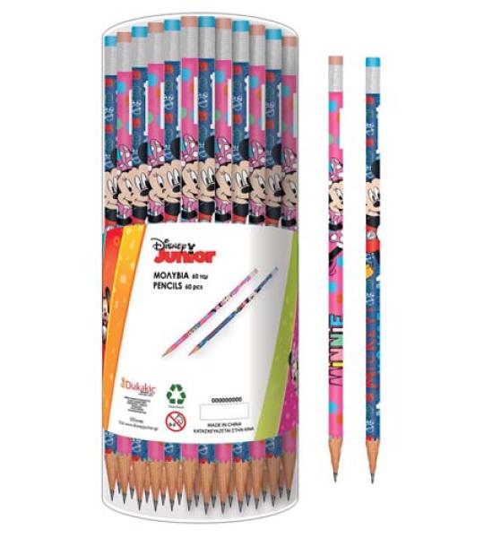MICKEY-MINNIE PENCIL WITH ERASER