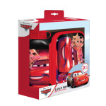 CARS LUNCH BOX-ALUMINIUM WATER BOTTLE SE