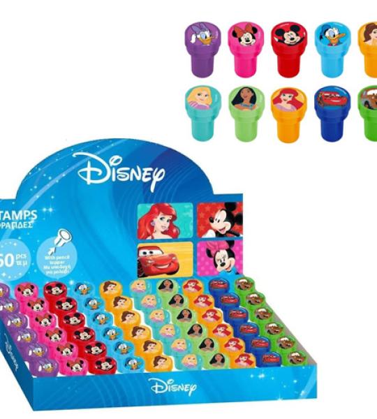 MICKEY-MINNIE-CARS-PRINCESS STAMP PENS