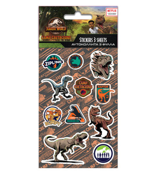 JURASSIC STICKERS