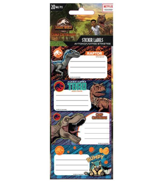 JURASSIC NAME LABELS