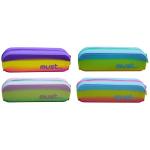 MUST SILICONE PENCIL CASE MULTICOLOURED