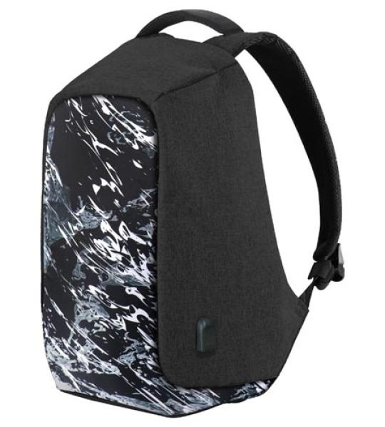 MUST GUARDIAN BLACK & WHITE BACKPACK