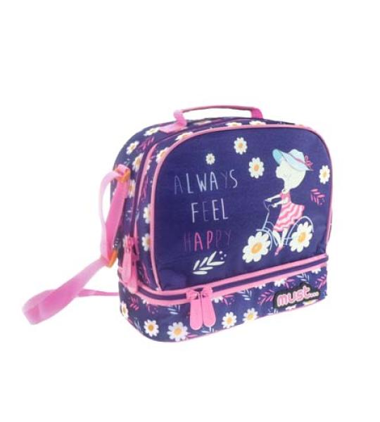 MUST ALWAYS FEEL HAPPY LUNCH BAG ISOTHER