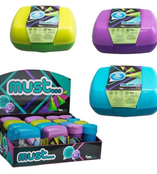 MUST LUNCH BOX 3 COLOURS