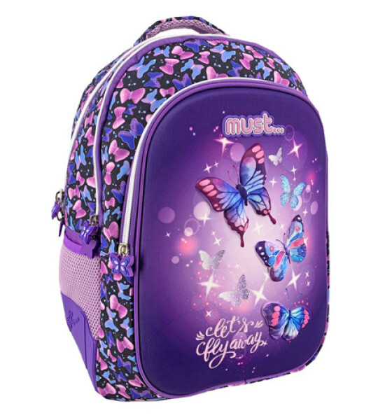 MUST BUTTERFLY 3D BACKPACK 3 CASES