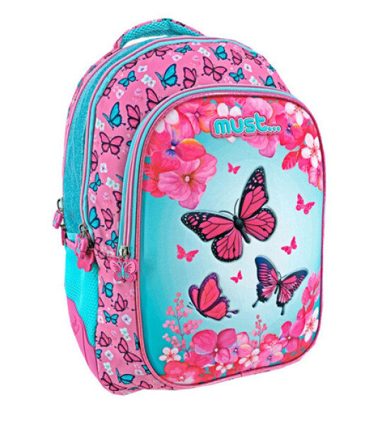 MUST BUTTERFLY 3D BACKPACK 3 CASES