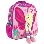 MUST BACKPACK BUTTERFLY 3D 2CASES