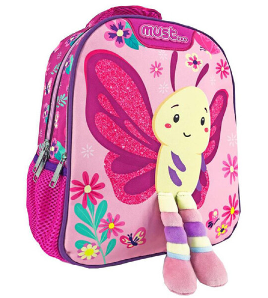 MUST BACKPACK BUTTERFLY 3D 2CASES