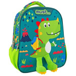 MUST BACKPACK DINOSAUR 3D 2CASES