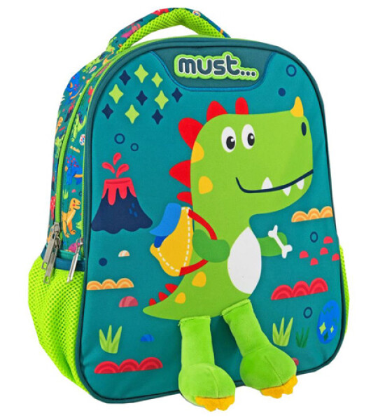 MUST BACKPACK DINOSAUR 3D 2CASES