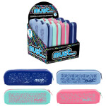 MUST SILICONE PENCIL POUCH FOCUS 4COLOR