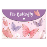 MUST BUTTON ENVELOPE A4 - BUTTERFLIES